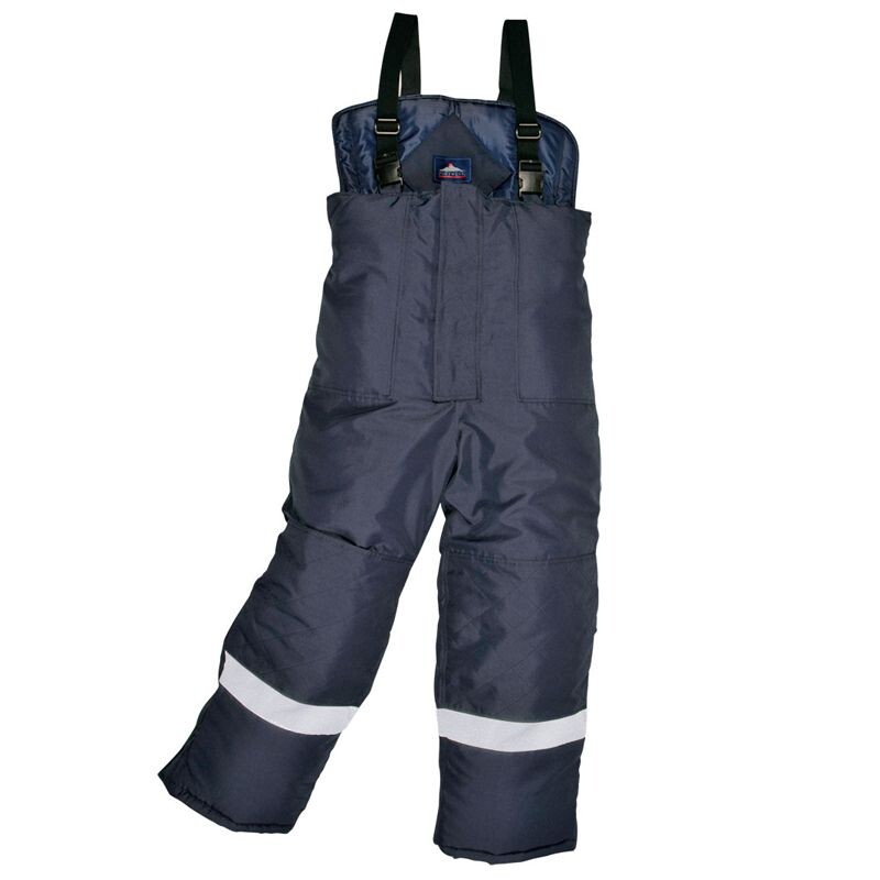 Nohavice CS11 COLDSTORE s n&aacute;prsenkou zateplen&eacute; tmavomodr&aacute; (navy) XXXL