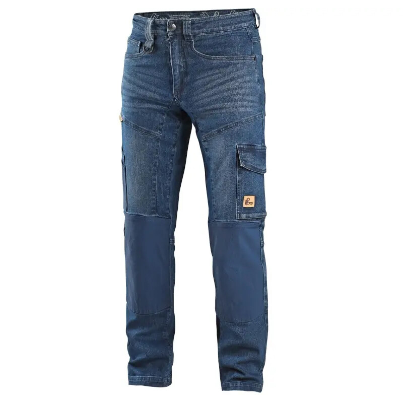 Nohavice CXS ALBI jeans p&aacute;nske modr&aacute; č.52