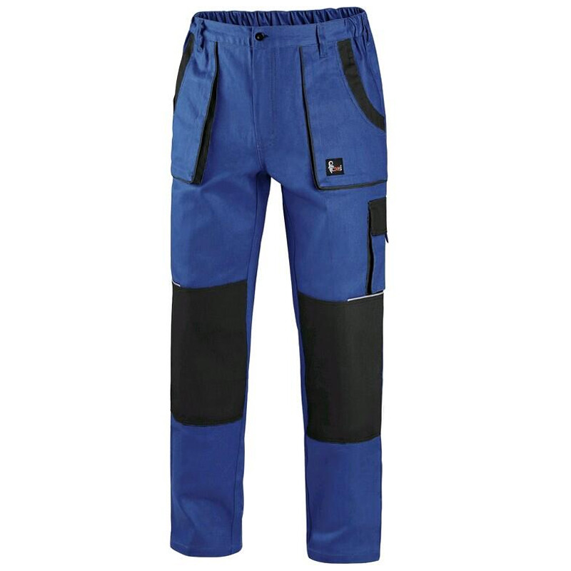 Nohavice CXS LUXY JOSEF do pása predĺžené (194 cm) modro-čierne č.50