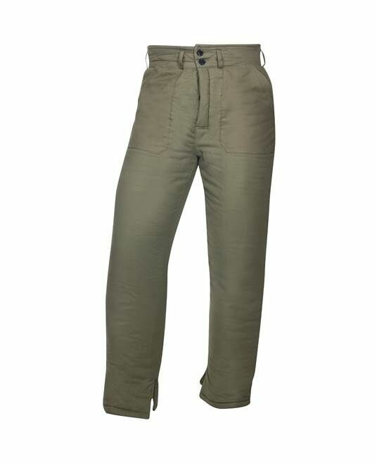 Nohavice NICOLAS K (JUNA) zateplené zelené č.56-58 (XL)