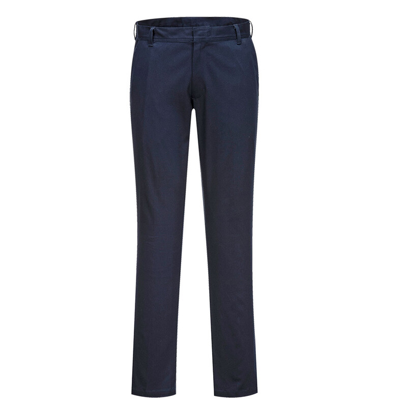 Nohavice S235 SLIM CHINO STRETCH do p&aacute;sa d&aacute;mske tmavomodr&aacute; (dark navy) UK24/č.32/XXS
