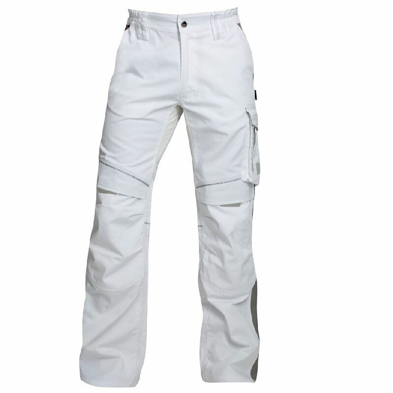 Nohavice URBAN+ do pása skrátené (170 cm) biela L
