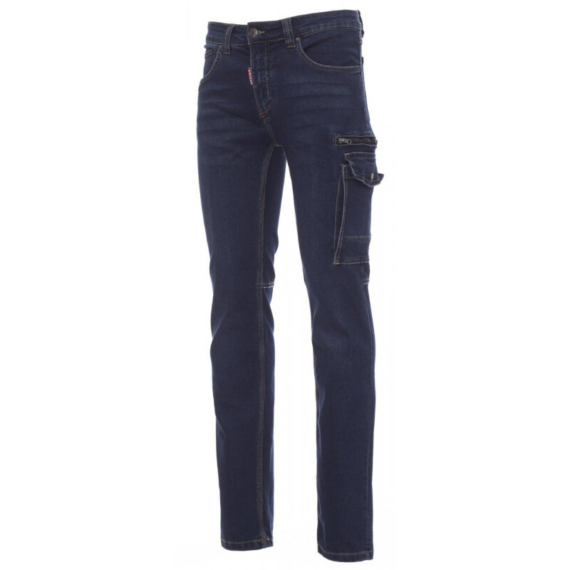 Nohavice WEST do p&aacute;sa p&aacute;nske dž&iacute;nsov&aacute; modr&aacute; (denim blue) č.48