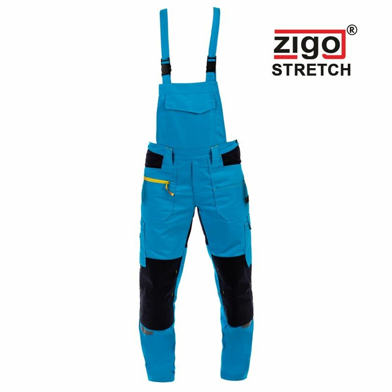 Nohavice ZIGO STRETCH s náprsenkou