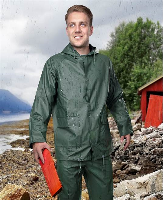Oblek do dažďa RAINMAN zelen&yacute; XXXL