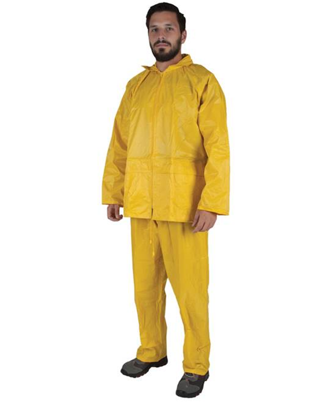 Oblek nepremokavý CLEO (CARINA) žltý XXXL