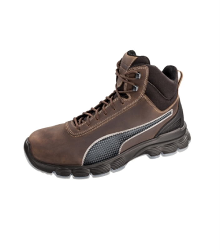 Obuv CONDOR BROWN MID S3 tmavo hned&aacute; č.44