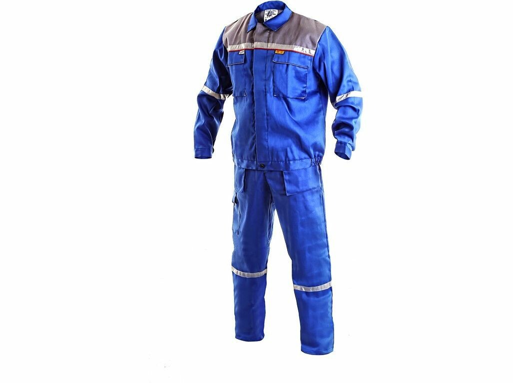 Ochranný odev JAKUB FR7 modro-sivý č.50