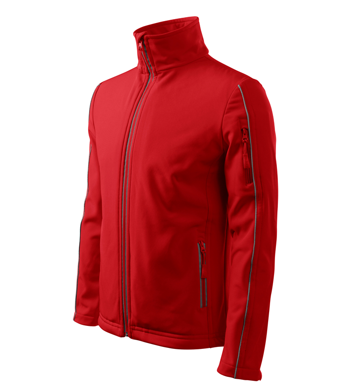 Bunda SOFTSHELL JACKET pánska červená XL Bunda SOFTSHELL JACKET pánska červená XL