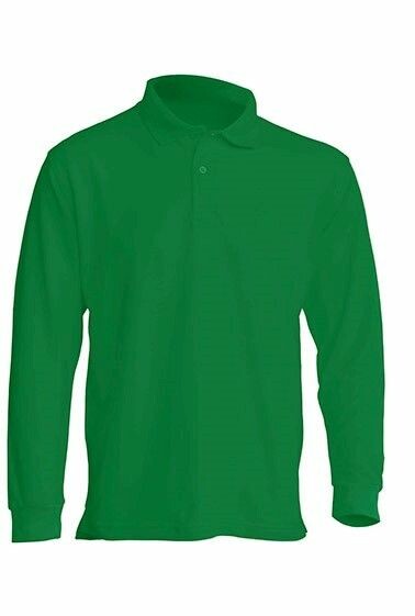 Polokošeľa PORA 210 dlhý rukáv zelená (kelly green) S Polokošeľa PORA 210 dlhý rukáv zelená (kelly green) S