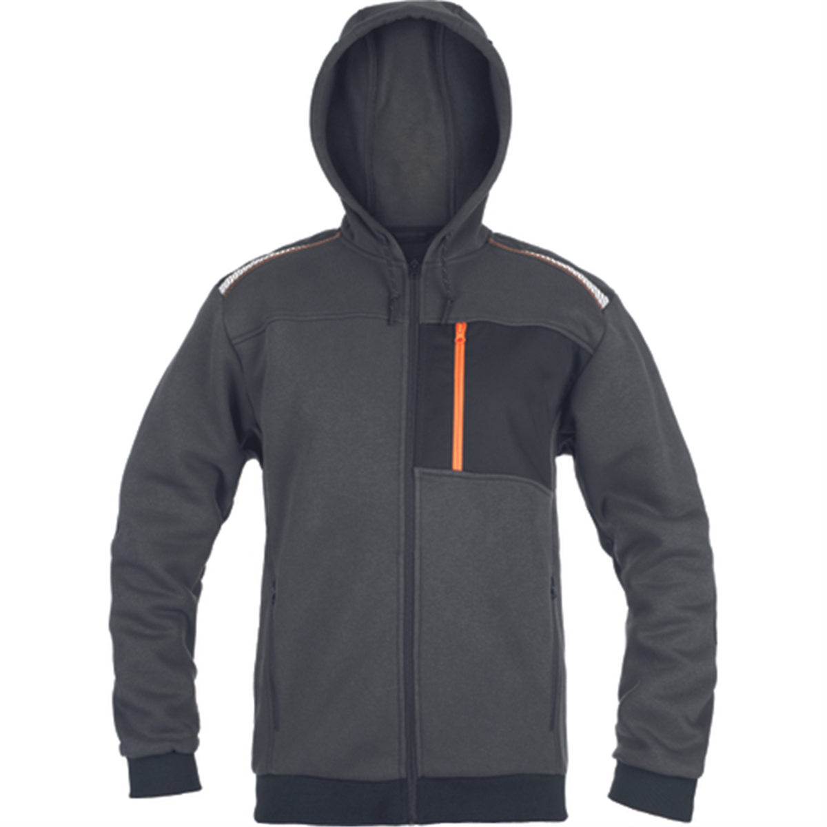 Pánska pracovná mikina EMERTON STR s kapucňou