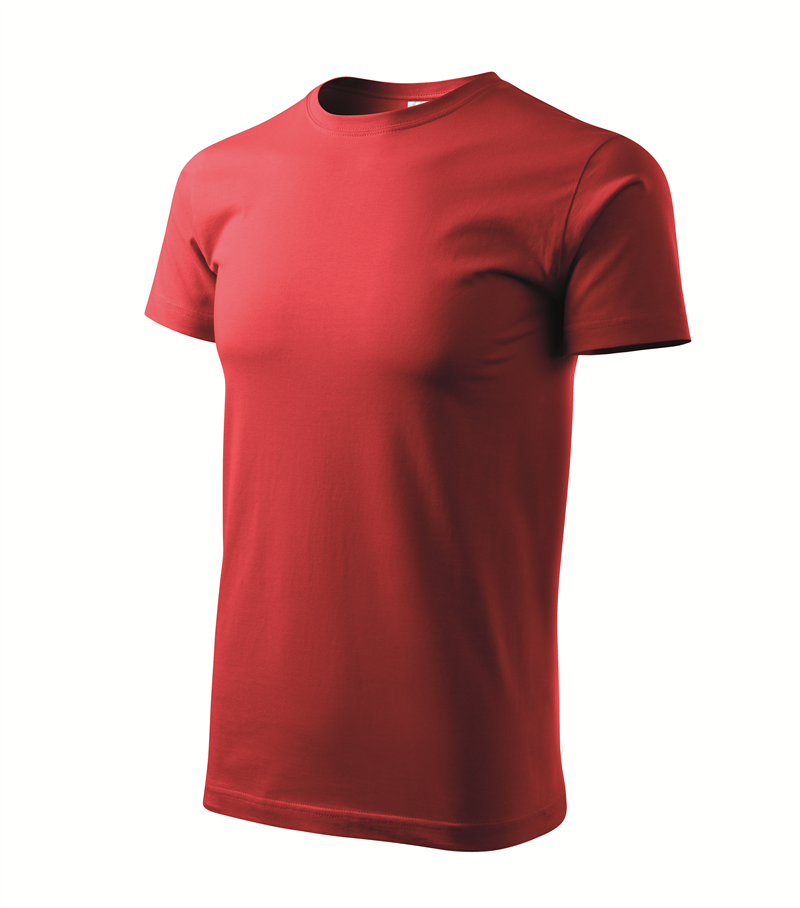 Tričko BASIC 160g červená 5XL