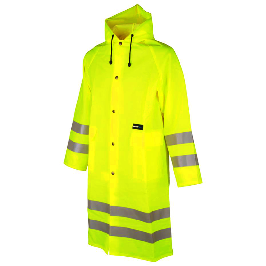 Pl&aacute;&scaron;ť do dažďa ARDON AQUA reflexn&yacute; žlt&yacute; M