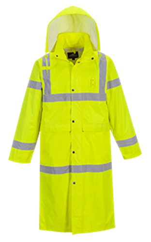 Pl&aacute;&scaron;ť do dažďa H445 190T Hi-Vis reflexn&aacute; žlt&aacute; S