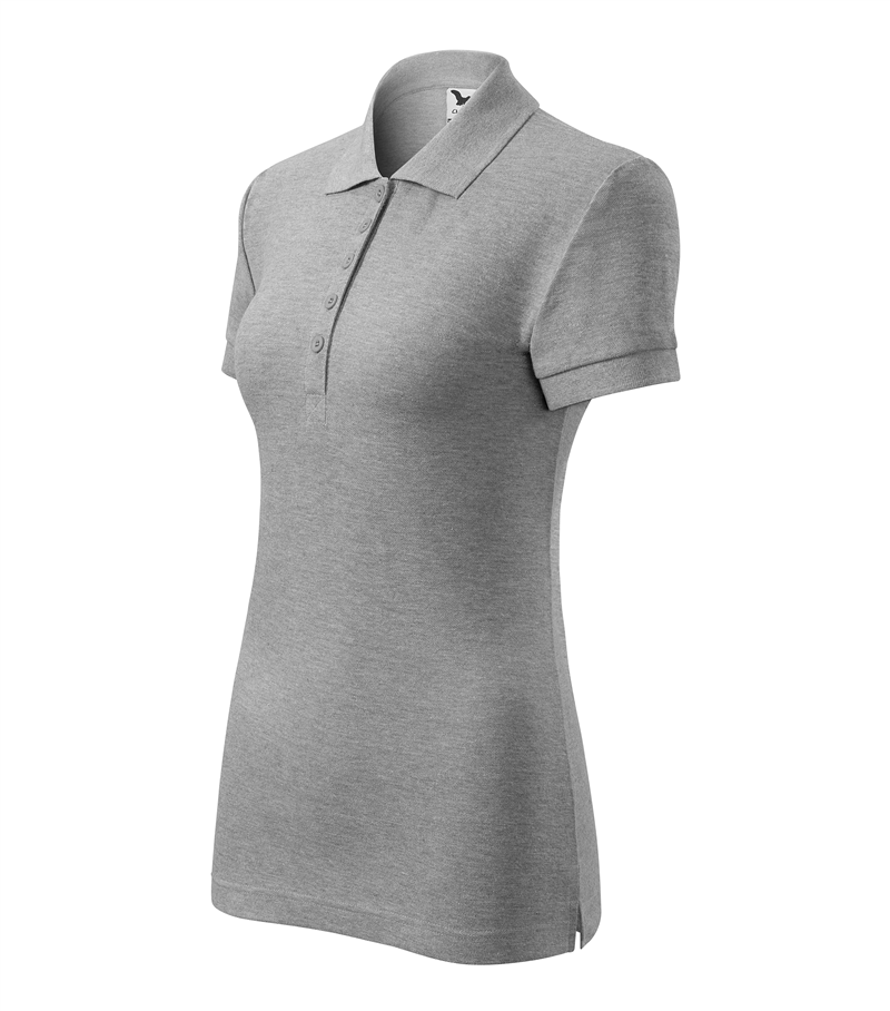 Polokošeľa COTTON 170g dámska tmavosivý melír XXL