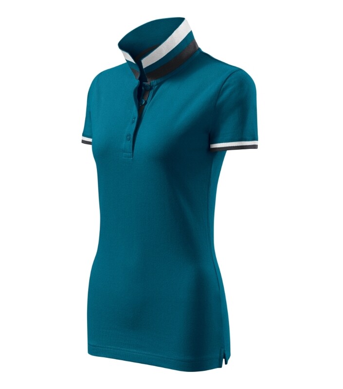 Polokošeľa Malfini COLLAR UP 215g dámska petrol blue M Polokošeľa Malfini COLLAR UP 215g dámska petrol blue M