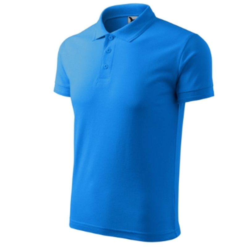 Poloko&scaron;eľa PIQUE POLO 200g snorkel blue S