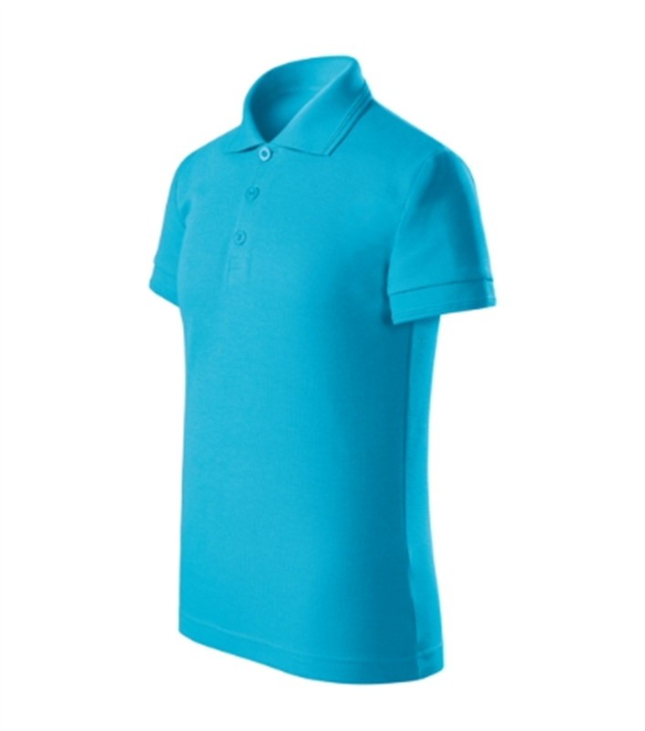 Poloko&scaron;eľa PIQUE POLO FREE detsk&aacute; tyrkysov&aacute; 158 cm/12 rokov
