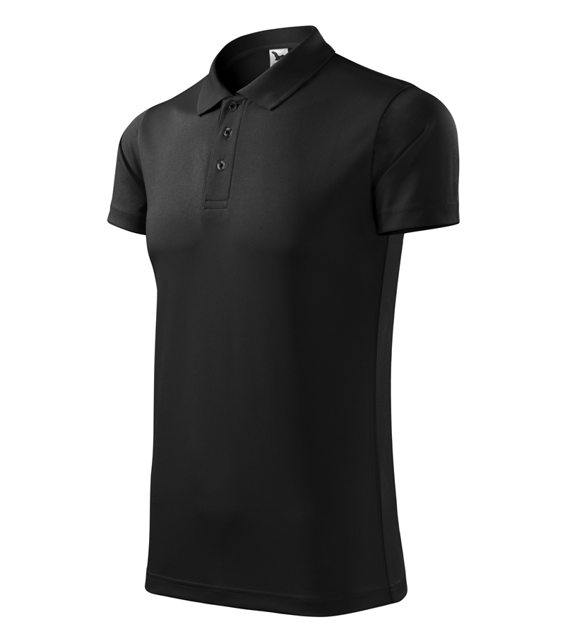 Polokošeľa VICTORY 150g unisex čierna XXL