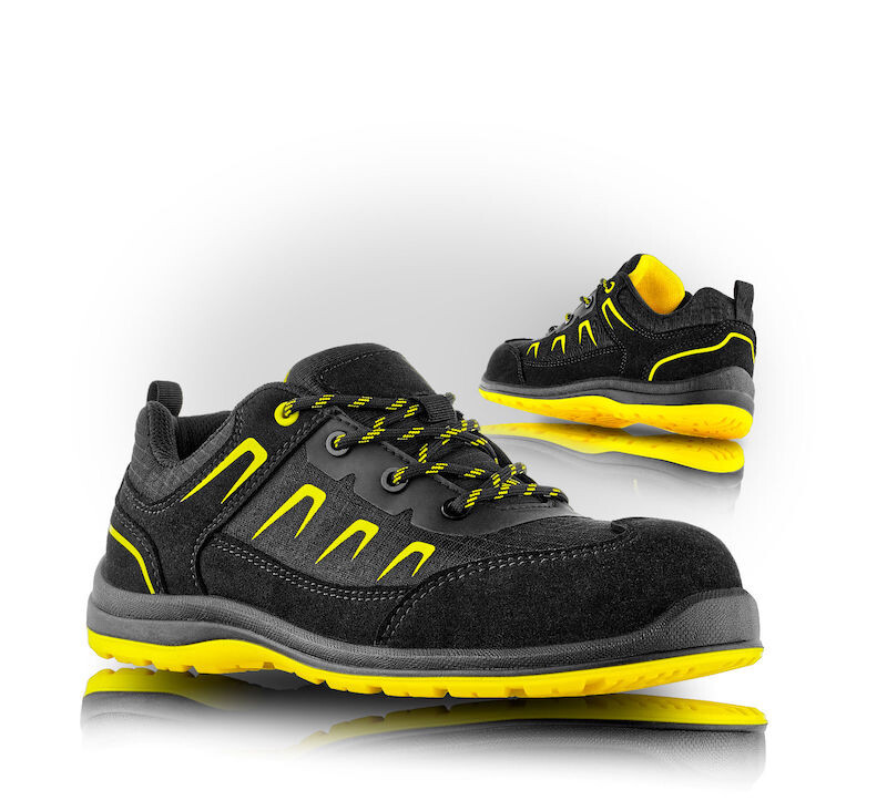 Poltop&aacute;nky KORFU O2 ESD čierno-žlt&aacute; č.39