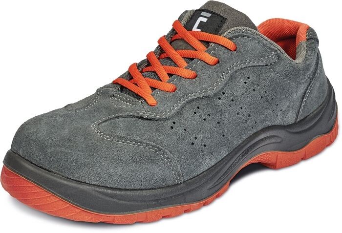 Poltop&aacute;nky MONTROSE S1P ESD sivo-oranžov&eacute; č.46