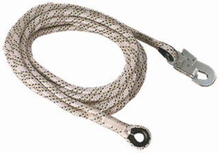 Pomocné lano LP 100 s 1 karabinou 2,5 m Pomocné lano LP 100 s 1 karabinou 2,5 m