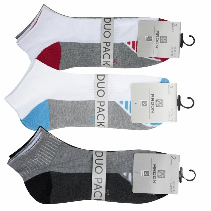 Ponožky DUO sivé č.36-38