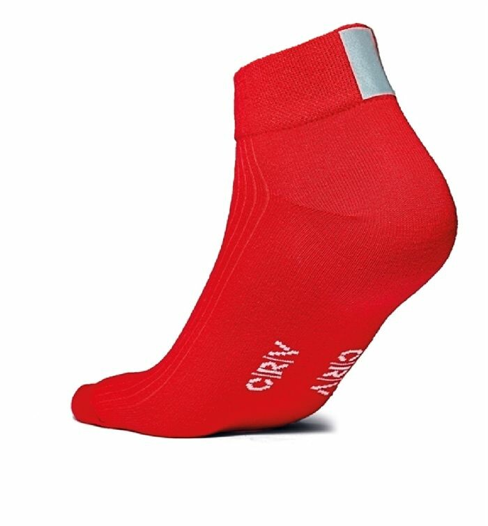 Ponožky ENIF červená č.37-38