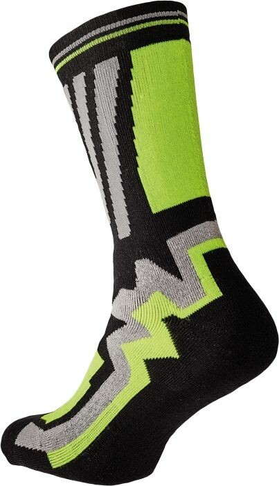 Ponožky KNOXFIELD LONG čierno-žltá č.39-40
