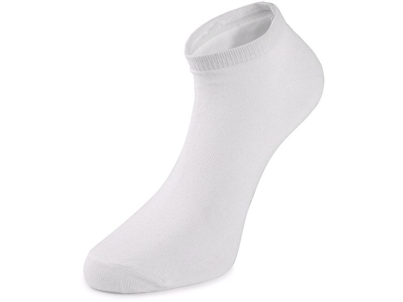 Ponožky NEVIS nízke biele č.39