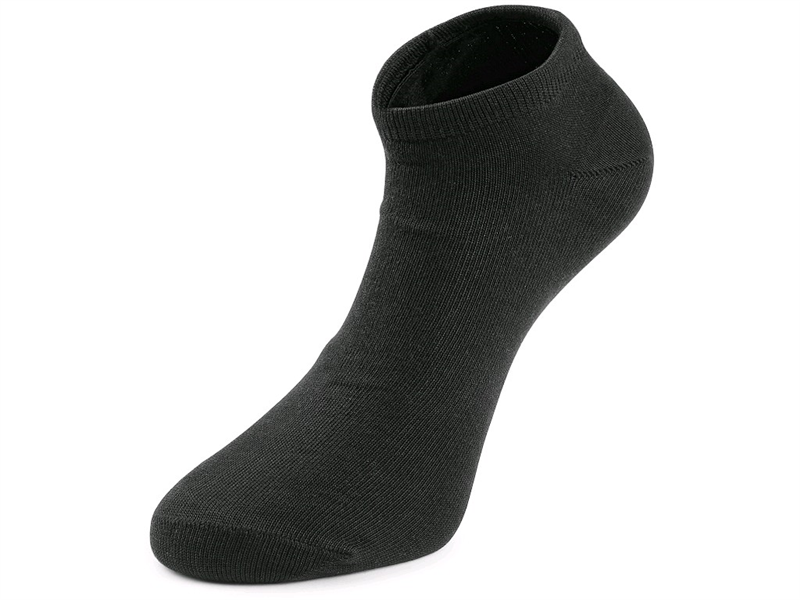 Ponožky NEVIS nízke čierne č.39