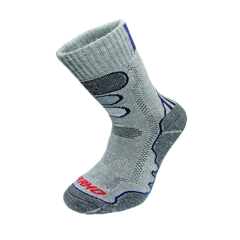 Ponožky zimné THERMOMAX sivé č.38-39