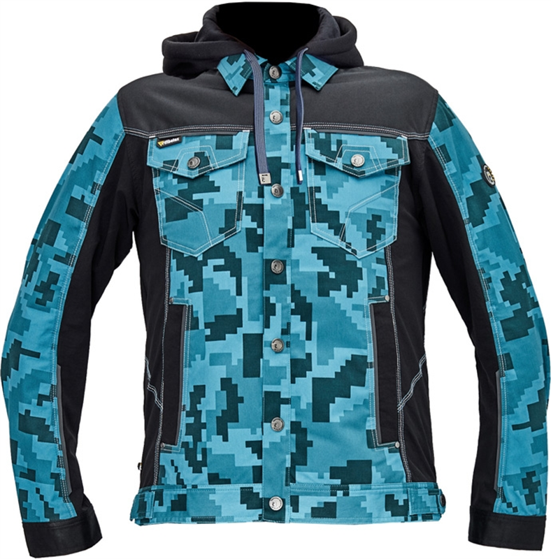 Pracovná bunda NEURUM CAMOUFLAGE s kapucňou Pracovná bunda NEURUM CAMOUFLAGE s kapucňou