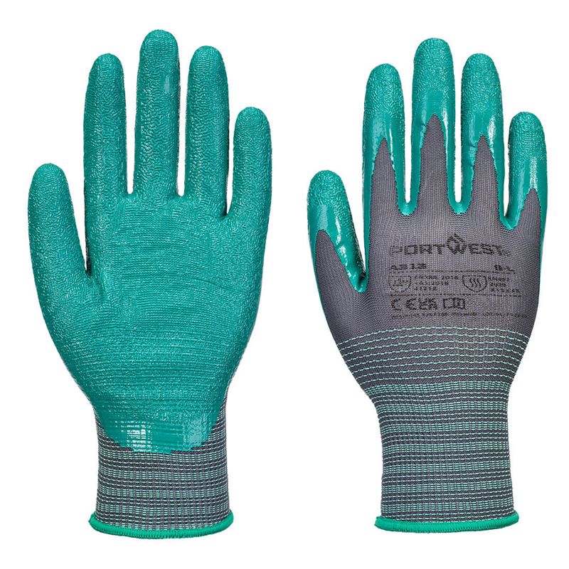 Pracovné rukavice A313 GRIP máčané v nitrile (1bal=12párov)