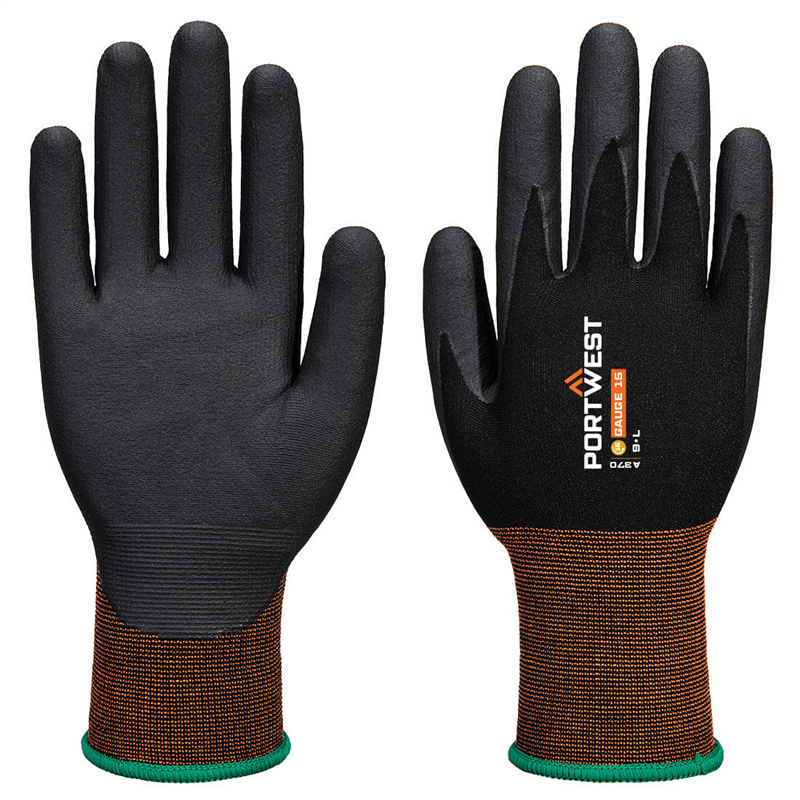 Pracovné rukavice A370 GRIP máčané v nitrilovej pene Pracovné rukavice A370 GRIP máčané v nitrilovej pene