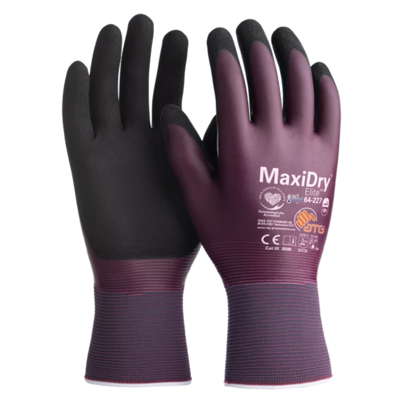 Pracovné rukavice ATG MaxiDry Elite 64-227 máčané