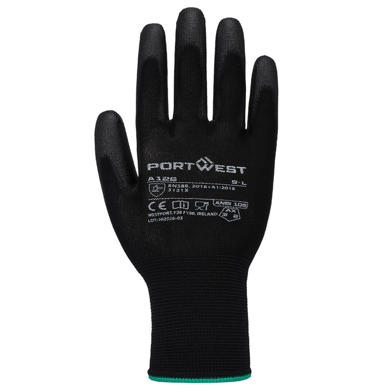 Pracovn&eacute; rukavice GRIP 13 Nylon m&aacute;čan&eacute; v polyuret&aacute;ne