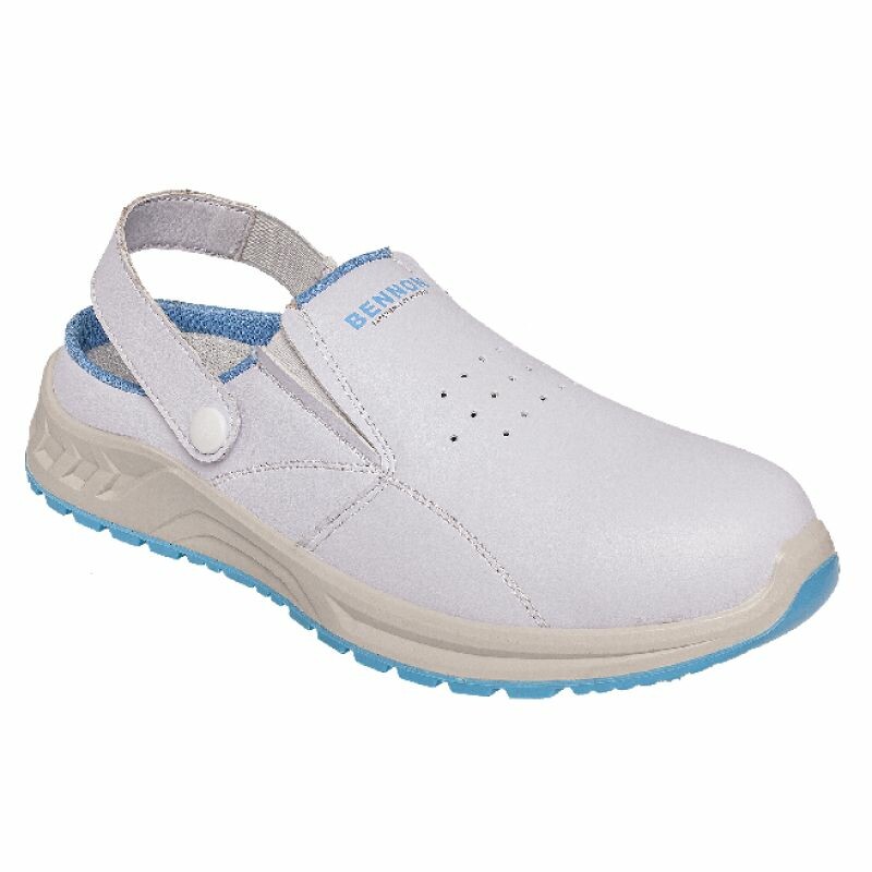 Pracovné šľapky BENNON White OB slipper Pracovné šľapky BENNON White OB slipper
