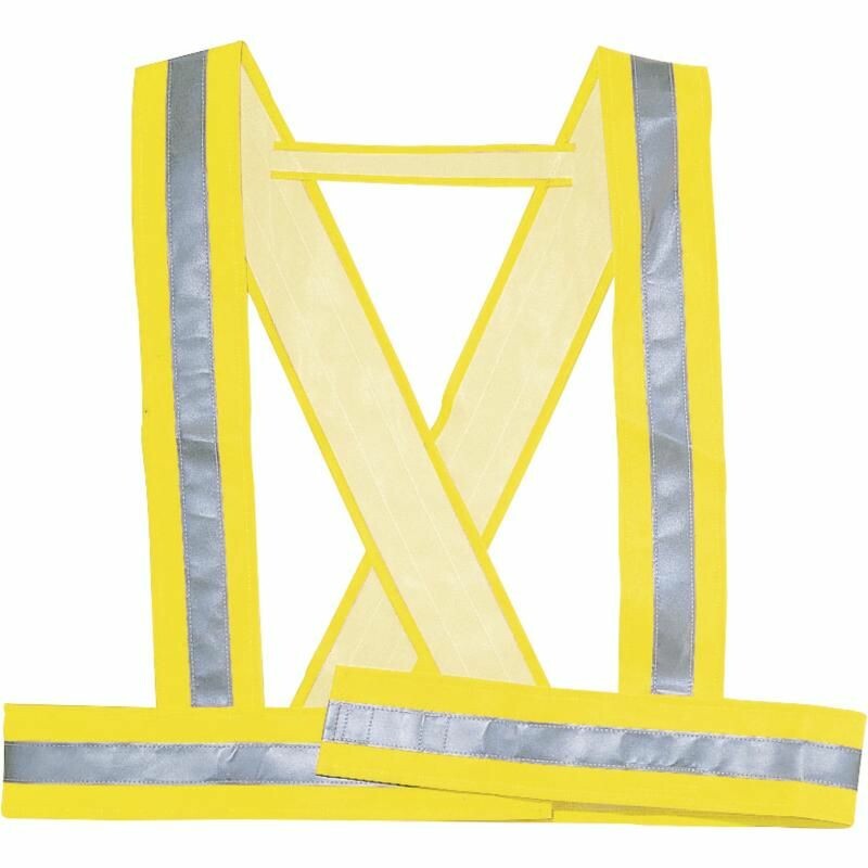 Ramenný reflexný pás BAUCE2 fluožltý