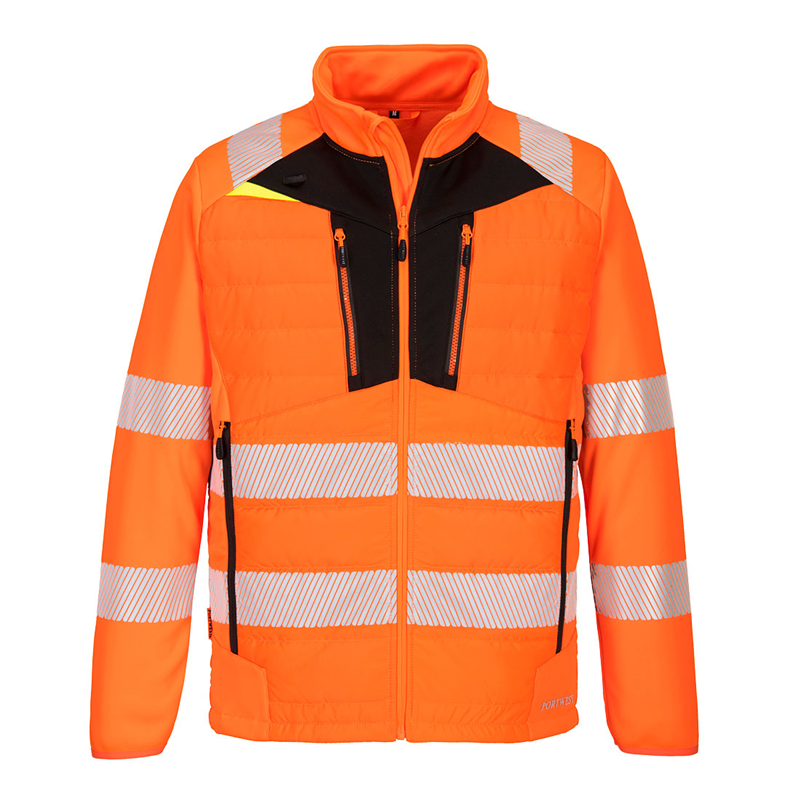 Reflexná bunda DX473 Hi-Vis Hybrid Baffle