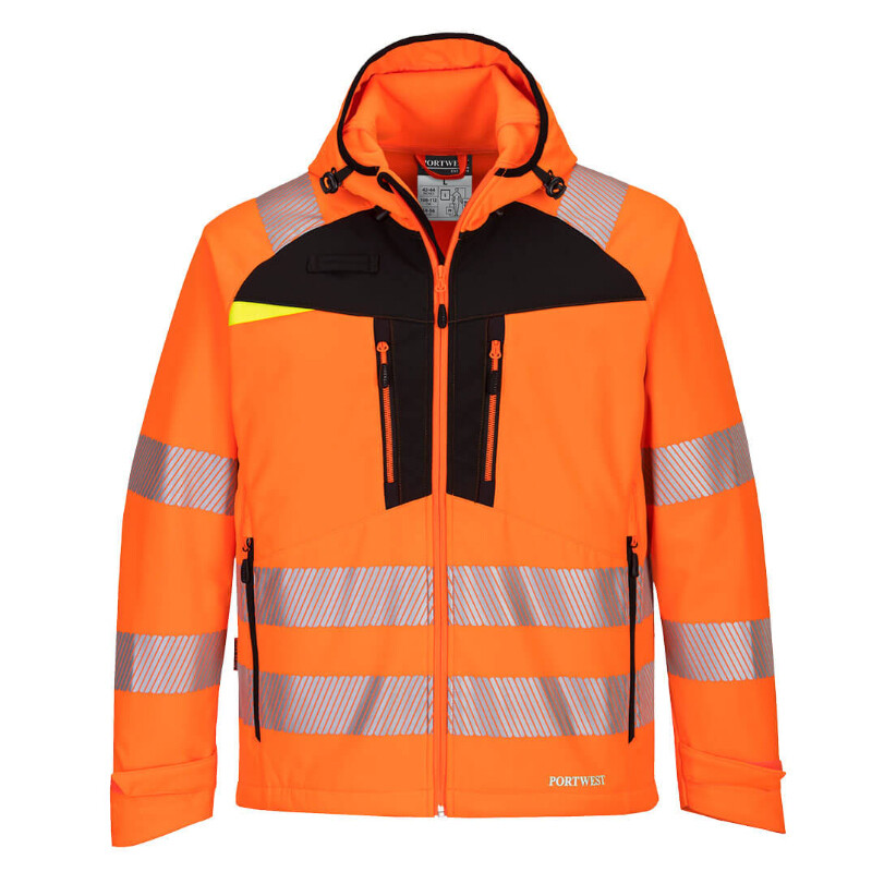 Reflexn&aacute; bunda DX475 softshellov&aacute; p&aacute;nska