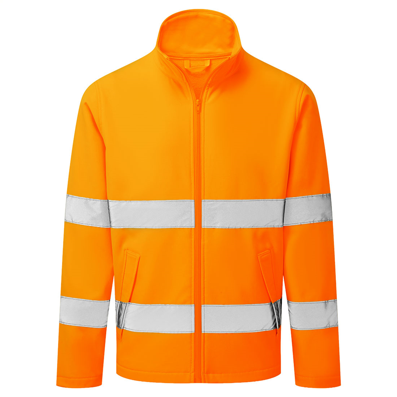 Reflexn&aacute; bunda ES428 Essential Hi-Vis softshellov&aacute;