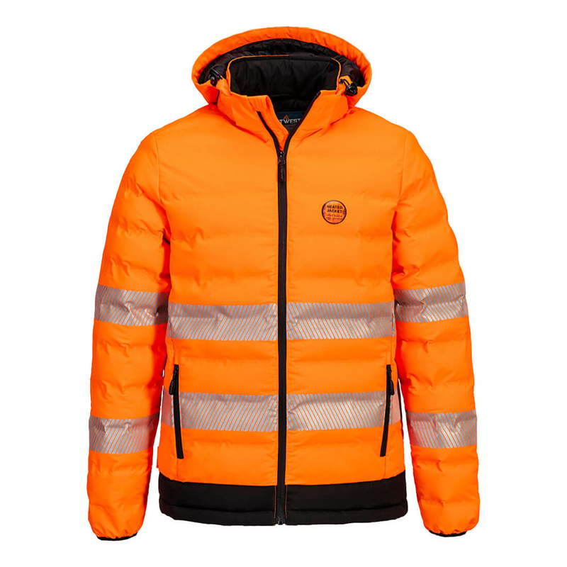 Reflexná bunda S548 ultrazvuková vyhrievaná Hi-Vis