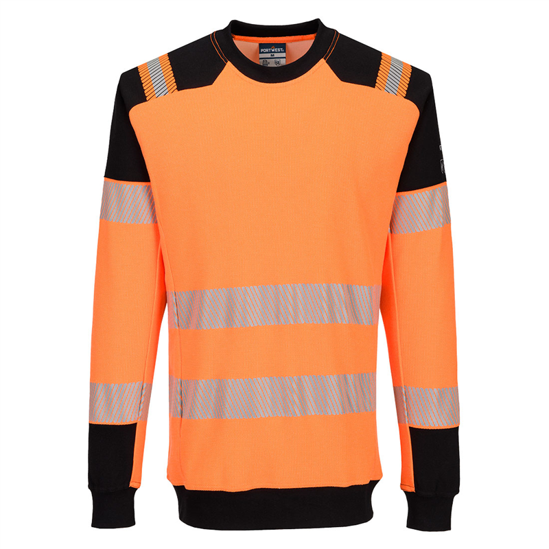 Reflexn&aacute; mikina FR755 PW3 Hi-Vis Modaflame nehorľav&aacute;