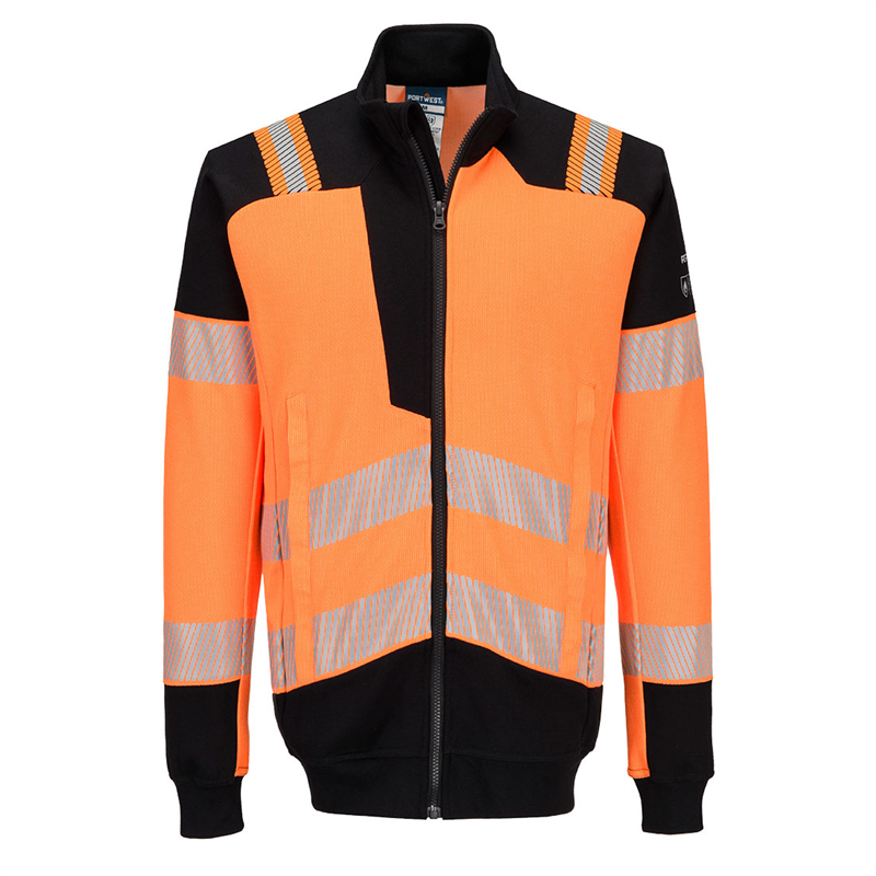 Reflexn&aacute; mikina FR756 PW3 Modaflame Hi-Vis nehorľav&aacute;