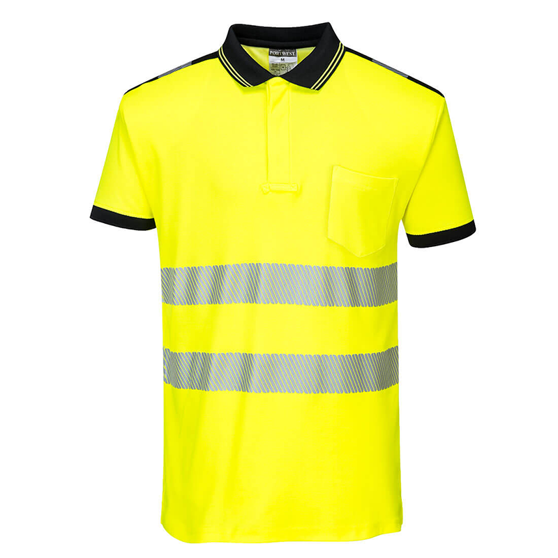 Reflexná polokošeľa T180 Hi-Vis