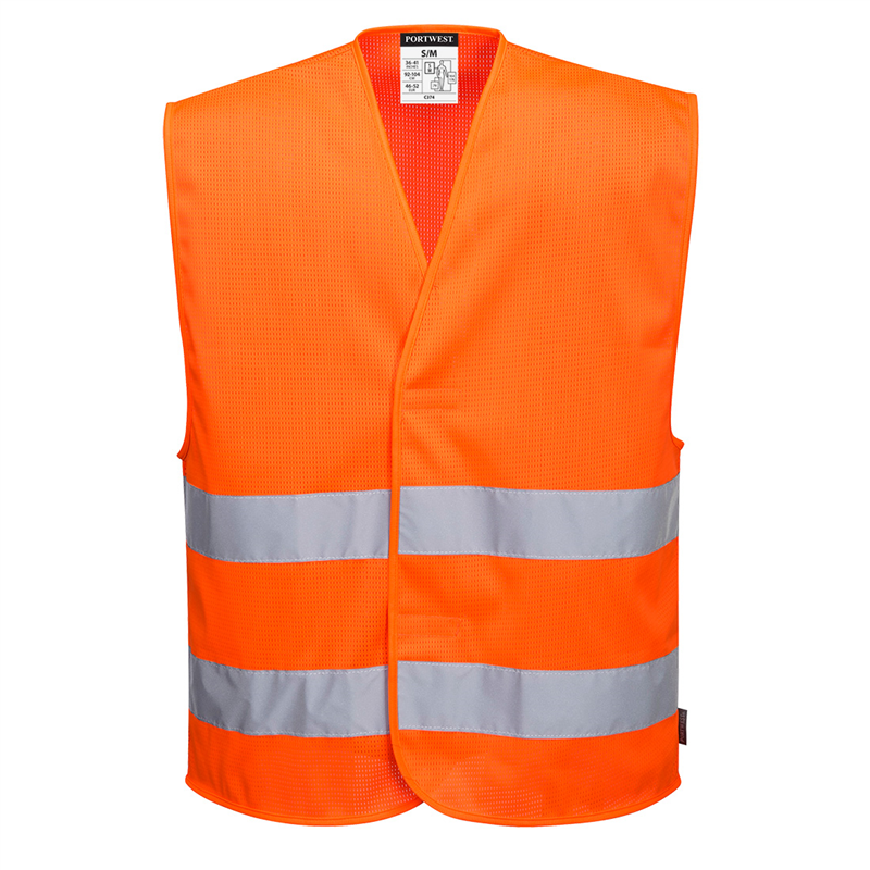 Reflexná vesta C374 MeshAir Hi-Vis