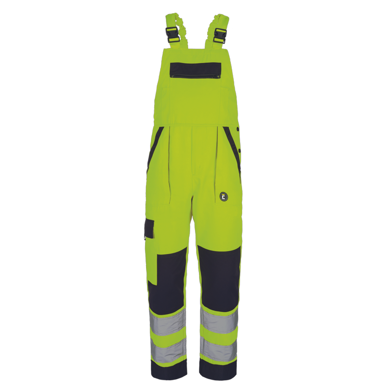 Reflexné nohavice MAX NEO HV s náprsenkou