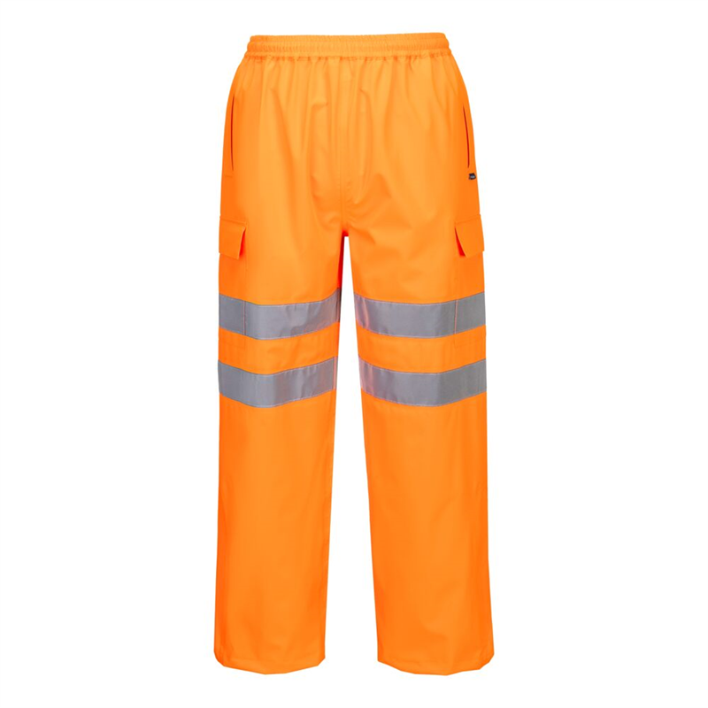 Reflexné nohavice S595 Hi-Vis do pása vodeodolné