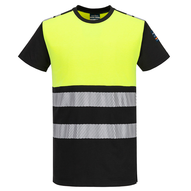 Reflexn&eacute; tričko FR775 PW3 Modaflame Hi-Vis nehorľav&eacute;